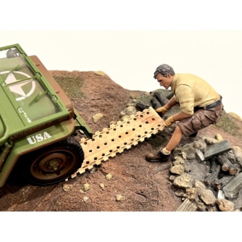 American Diorama 18012 Mechaniker Crew Figur offroad camel trophy Nr.2 1:18 limitiert 1/1000