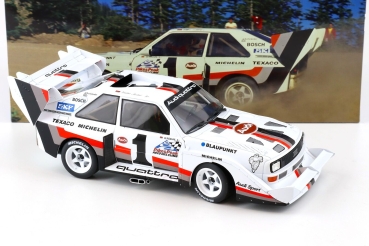 WERK83 Audi Sport Quattro S1 E2 #1 Winner Pikes Peak 1987 Walter Röhrl 1:18 Modelcar limited edition