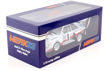 WERK83 Audi Sport Quattro S1 E2 #1 Winner Pikes Peak 1987 Walter Röhrl 1:18 Modelcar limited edition