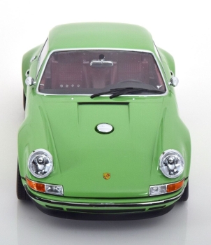 KK-Scale Porsche 911 Coupe Singer grün 1:18 limitiert 1/1000 Modellauto 180446