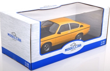 MCG Opel Kadett C Coupe SR gelb-schwarz 1:18 modelcar 18191