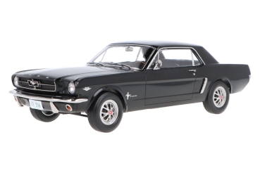 Norev Ford Mustang Hardtop Coupe 1965 schwarz 1:18 Modellauto limitiert 1/1000