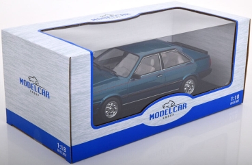 MCG Audi Coupe GT 1980 dunkel türkis metallic 1:18 Modellauto 18315