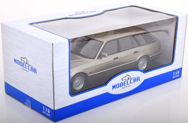 MCG BMW Touring 5er E34 1991 grau metallic 1:18 Modellauto 18330