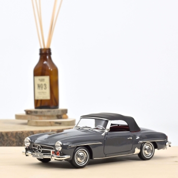 Norev 183402 Mercedes-Benz 190 SL 1957 W198 II Grau 1:18 Modellauto