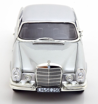 Norev 183765 Mercedes 280SE 1969 silver metallic W111 280 SE Coupe 1:18 limited modelcar