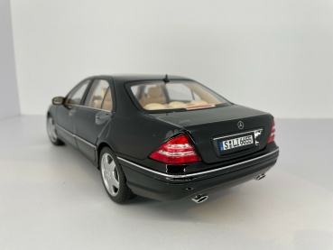 Norev 183812 Mercedes-Benz S55 AMG 2000 black W220 1:18 limited 1/1002 Modellauto