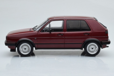 MCG VW Golf II GTI 1984 darkred metallic 1:18 modelcar 18391