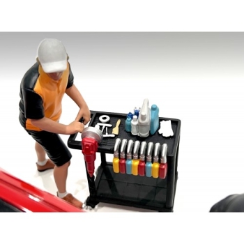 American Diorama 24602 detailing prep figure 1:24 Figur for garage