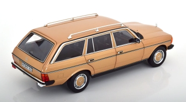 Norev 183738 Mercedes 200 T S123 Kombi 1982 gold metallic W123 1:18 limitiert 1/500 Modellauto