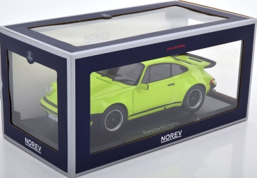 Norev 187666 Porsche 911 930 Turbo 3.0 hell grün 1976 1:18 Modellauto