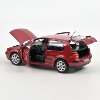 Norev 188573 Volkswagen Golf IV 4 2002 rot 1:18 Modellauto VW