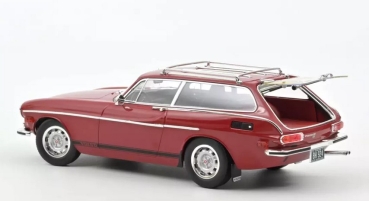 Norev 188723 Volvo 1800 ES 1972 Rot mit unteren Seitenstreifen 1:18  Modellauto