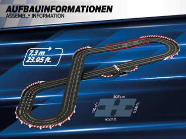 Carrera DIGITAL 132 Fast and Fabulous Rennbahn 30030 1:32 Mercedes AMG-GT3 EVO BMW M4