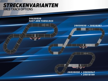 Carrera DIGITAL 132 Fast and Fabulous Rennbahn 30030 1:32 Mercedes AMG-GT3 EVO BMW M4