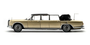 CMC M-217 Mercedes-Benz 600 Pullman W100 beige/brown 1:18 Landaulent Limitiert 1/800 Modellauto