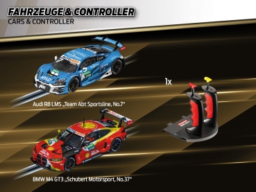 Carrera DIGITAL 124 Full Speed 23633 Rennbahn DIG124 Wireless Komplettset Slotcar Mercedes BMW