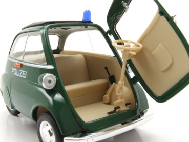 Welly BMW Isetta 250 Polizei 1:18 Modellauto German Police