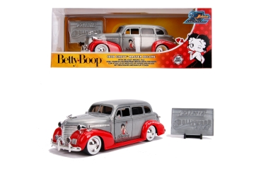 Jada Toys 253745012 Chevy Master Deluxe 1939 Betty Boop 1:24 Modellauto