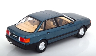 Triple9 1800342 Audi 80 B3 1989 Alpine largo blue-green 1:18 limited 1/1002 Modelcar