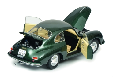 Schuco 450031400 Porsche 356A Carrera Coupe grün 1:18 limitiert 1/1000 Modellauto