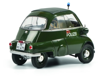 Schuco 450041200 BMW Isetta Export Polizei 1.18 limitiert 1/1000