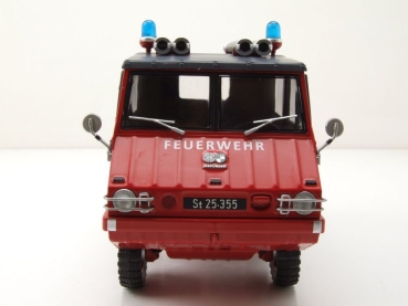 Schuco 45004300 Steyr Puch Haflinger Feuerwehr 1:18 limitiert 1/500 Modellauto