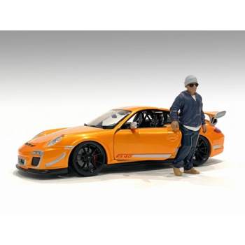 American Diorama 76280 Car Meet 1 Mann mit Sonnenbrille 1:18 Figur 1/1000 limitiert