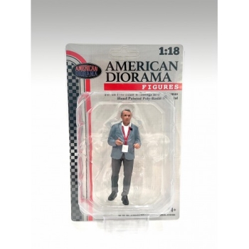 American Diorama 18402 Mann mit Blazer Figure #2 - 1:18 1/1000