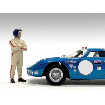 American Diorama 76349 Race Legends 60's Rennfahrer A 1:18 Figur 1/1000 limitiert