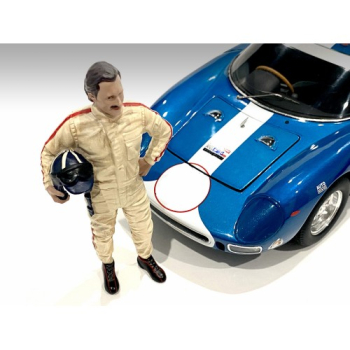 American Diorama 76350 Race Legends 60's Rennfahrer B 1:18 Figur 1/1000 limitiert