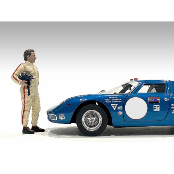 American Diorama 76350 Race Legends 60's Rennfahrer B 1:18 Figur 1/1000 limitiert