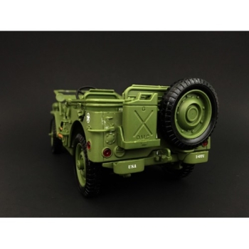 American Diorama 1944 jeep willys Militär Polizei grün 1:18 Modellauto 77406