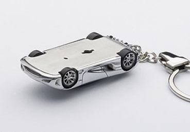 AutoArt Schlüsselanhänger KOENIGSEGG AGERA ALUMINIUM CAR KEYCHAIN 41628