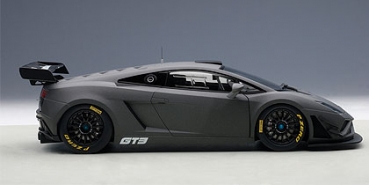 AUTOart LAMBORGHINI GALLARDO GT3 FL2 2013(DARK GREY)(2 DOOR OPENINGS) 1:18 81360