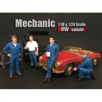 American Diorama 77445 Mechaniker Figur Larry 1:18 limitiert 1/1000