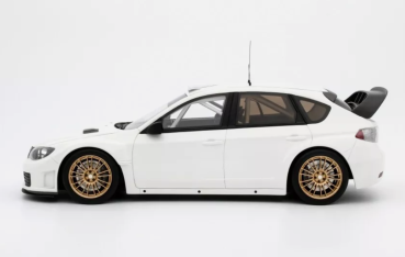 Otto Models 1037 Subaru Impreza WRC'08 Prodrive Factory Setting White 2008 1:18 limitiert 1/2000 Modellauto