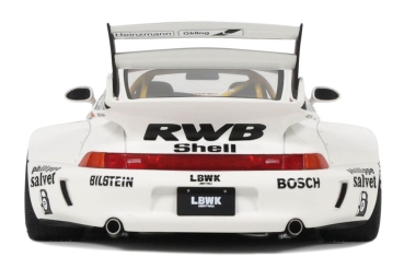 GT Spirit 451 Porsche RWB Bodykit Kato-San weiß 1:18 limitiert Modellauto