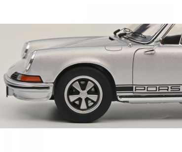 Schuco 450047000 Porsche 911 2,4 S Coupe 1973 silber 1:18 limited 1/1000 Modellauto