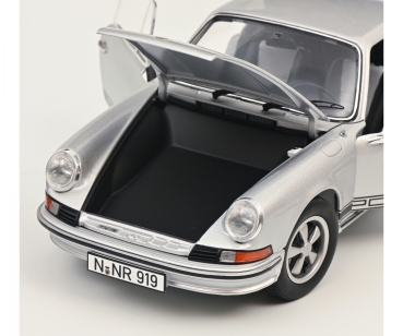 Schuco 450047000 Porsche 911 2,4 S Coupe 1973 silber 1:18 limited 1/1000 Modellauto