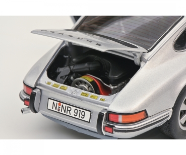 Schuco 450047000 Porsche 911 2,4 S Coupe 1973 silber 1:18 limited 1/1000 Modellauto