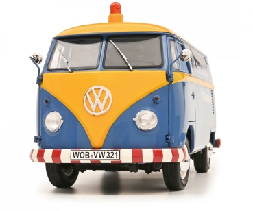 Schuco 450048400 VW T1 Basten Bus VW-Service 1:18 limitiert Modellauto