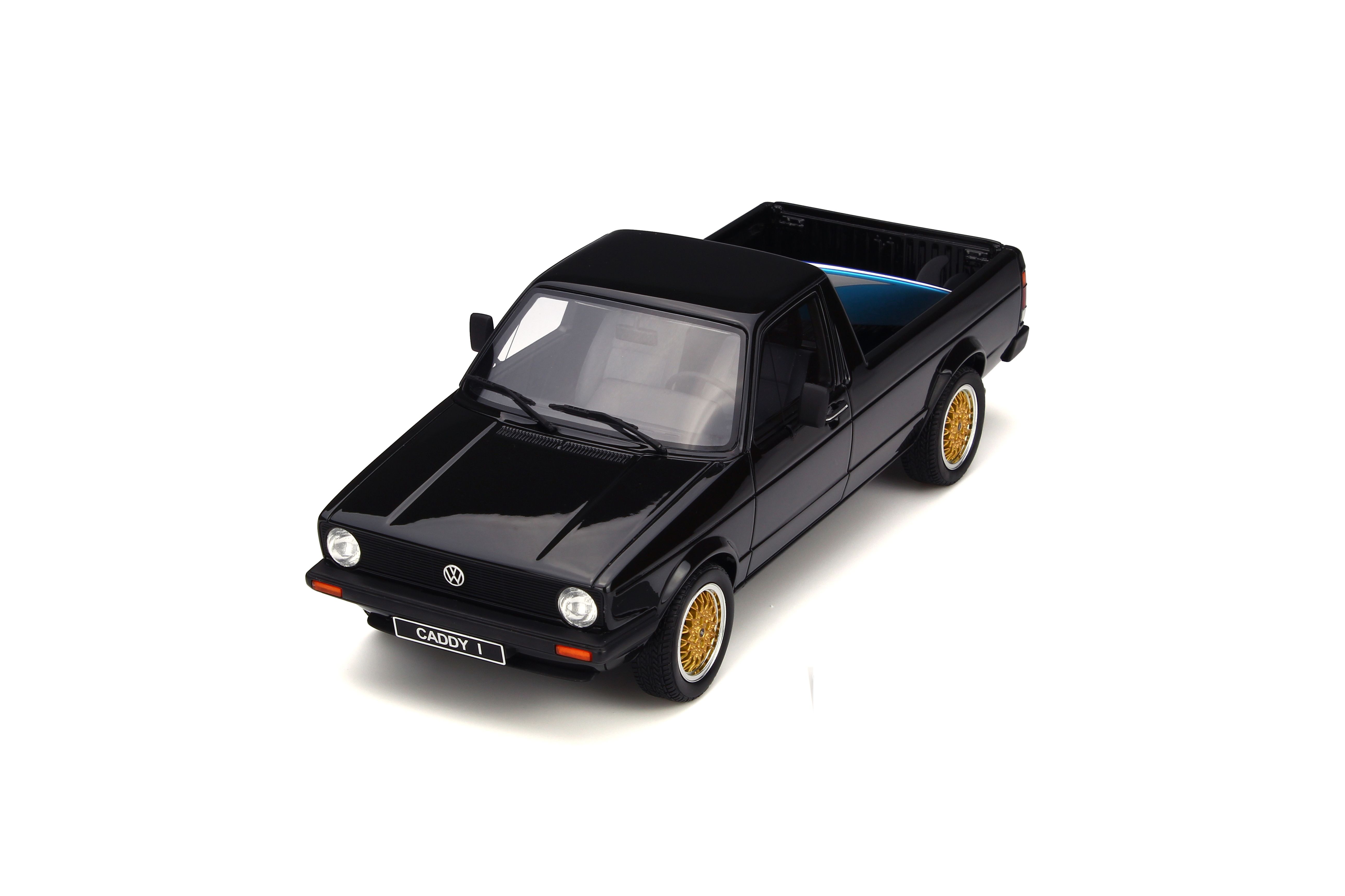  Otto Models 665B - VW Caddy Pickup 1980 black