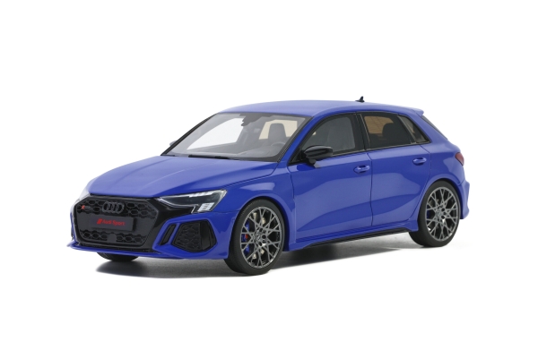 Audi RS 3 Sportback performance edition blau Originalfarbe  1:18 limited Modellauto