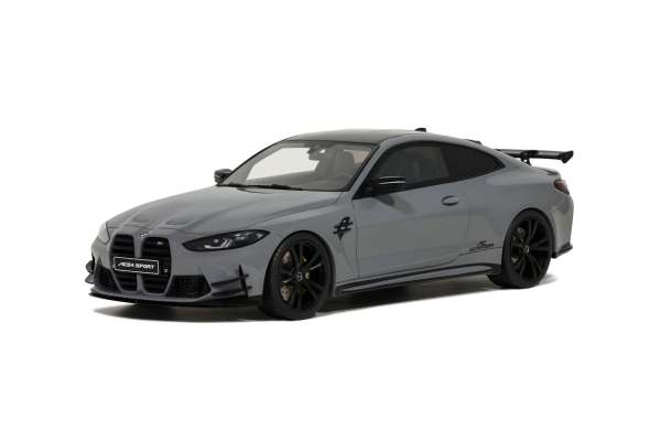 GT Spirit 376 BMW M4 By AC Schnitzer Grey 2022 1:18 limited Modelcar