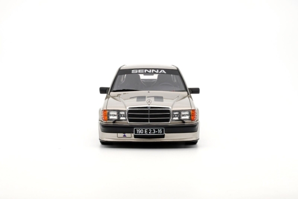 Otto Models 1041 Mercedes 190E 2.3 16V W201 silber Senna 1:18 limitiert 1/2000 Modellauto