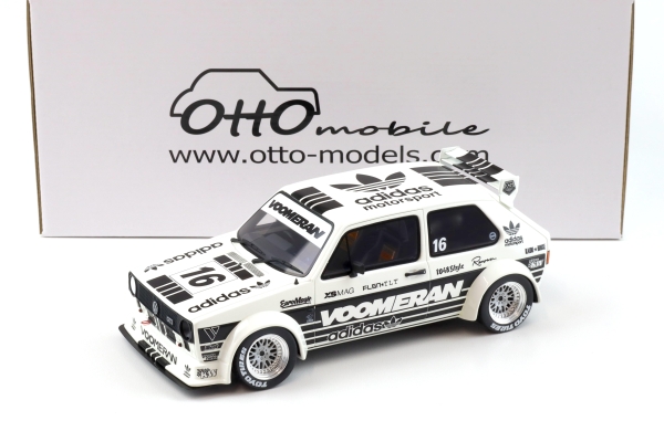 Otto Models 1061 Volkswagen Golf 1 GTi Voomeran White - 1:18 limited 1/3000 modelcar