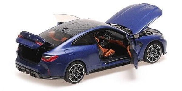 Minichamps 113020123 BMW M4 2020 G82 blau metallic 1:18 Modellauto