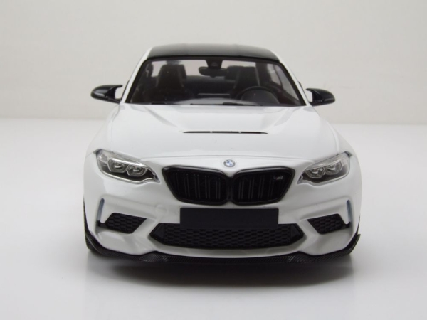 Minichamps 155021025 BMW M2 CS F87 2020 white-black 1:18 Modelcar