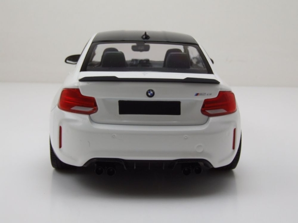 Minichamps 155021025 BMW M2 CS F87 2020 white-black 1:18 Modelcar